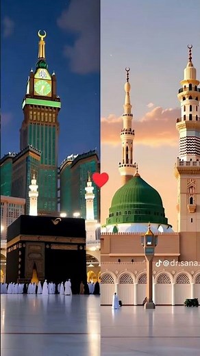 ✨ Beautiful Islamic Wallpapers | Kaaba & Madinah HD 🌙🤍