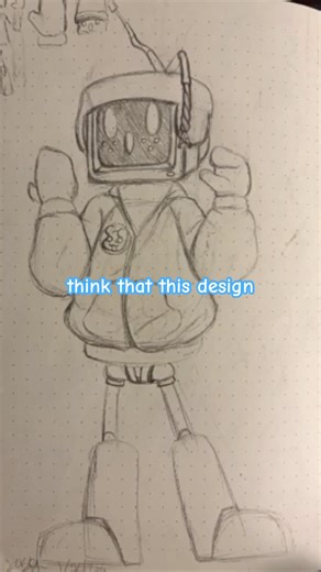 Cute robot dude drawing by Ven #art #drawing #sketch