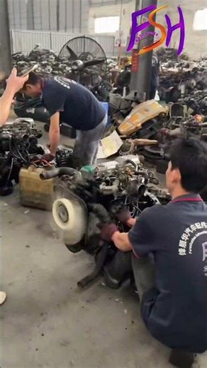 Real factory update from our engine warehouse.#EngineFactory#UsedEngine#DieselEngine#EngineTesting