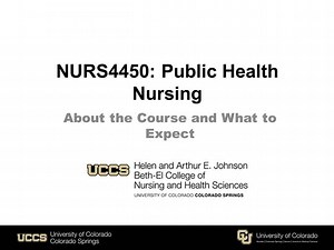 RN-BSN NURS4450 Course Overview