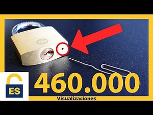 😲 DESCUBRE Para QUE Sirve el AGUJERO del Candado 🔒