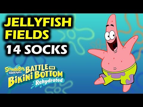 Jellyfish Fields: All Patrick's Socks Locations | Spongebob Rehydrated Collectibles Guide