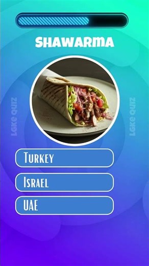 Can you Guess the Food Items Origin ?? - LGKE QUIZ