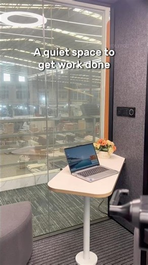 Quiet Pod for Focus, Online meetings & Productivity #officepods #workspaceinspo #officesolutions