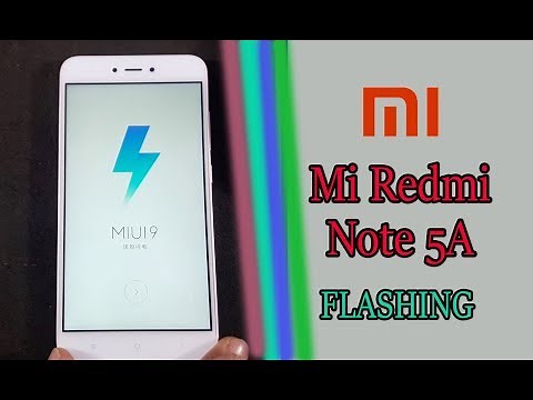 How to flashing Xiaomi Redmi Note 5A?