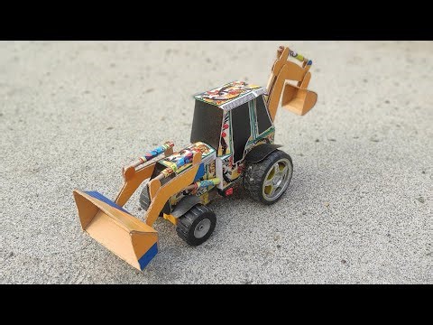 How to make matchbox tractor at home | Diy Mini tractor | Mini Tractor Science Project