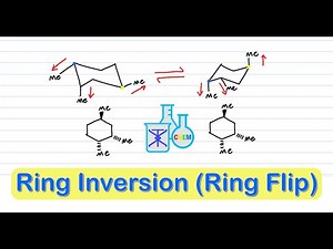 Cyclohexane Ring Inversion (Ring Flip)