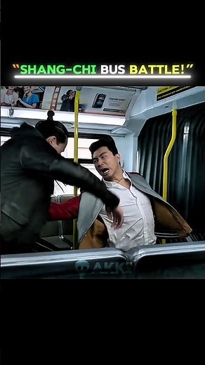 ⚡ Shang-Chi’s CRAZY Bus Battle! #shorts