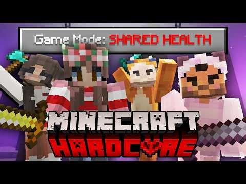 We Attempted To Beat Minecraft Hardcore With SHARED HEALTH