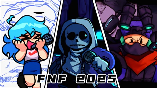 【FNF】老资历狂喜！那些25年更新/重启的经典MOD