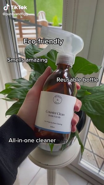 Simplify your cleaning cupboard with this refillable all purpose cleaner