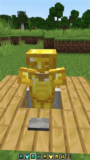 Minecraft Armor Swapper (Montagem Rugada) #minecraft #shorts