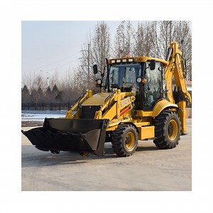 [Hot Item] Latest Model Mini Tractor Front End Compact Backhoe Loader with Different Attachments