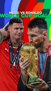 Messi’s World Cup Goals vs Ronaldo’s World Cup Goals