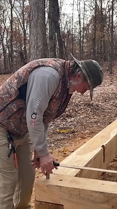 This tool makes timber frame joinery actually fit #woodworking #construction #carpentry | Two Guys Timberframing