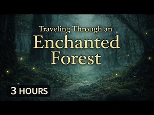 Enchanted Forest Rain | Mystical Woodland Ambience for Relaxation, Study & DnD