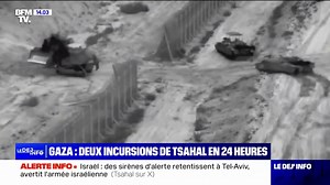 L'armée israélienne, Tsahal, a mené deux incursions en 24 heures à Gaza