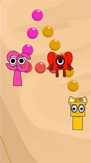 POV The Smartest Color Challenge - Sprunki NumberBlocks OC One vs Spunki 69 | Incredibox Sprunki