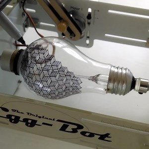 The EggBot: A CNC Plotter That Can Draw on Eggs, Lightbulbs, Golf Balls and More  - Core77