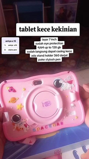 Tablet Pembelajaran Anak Amio A15 dengan Eye Protection