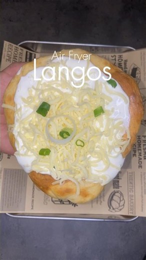 Air Fryer Langos 🇭🇺 ✨