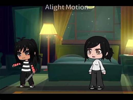 Rayas rojas con navaja: el último trend del Gacha Club