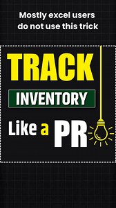 640K views · 7.6K reactions | Inventory Tracker in Excel using FILTER Function  #excel #exceltips #excelhacks #WorkSmart #exceltricks #exceltipsandtricks | Ather Naqvi | Facebook