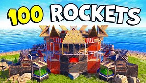 Rust/基地设计怪物强大的在线/离线坦克 [100枚火箭]