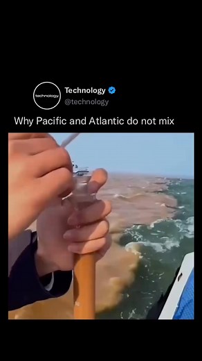 5.9M views · 40K reactions | The notion that the Atlantic and Pacific...