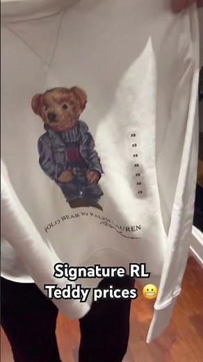 Signature Ralph Lauren Teddy Bear garments 🧸🤩❤️