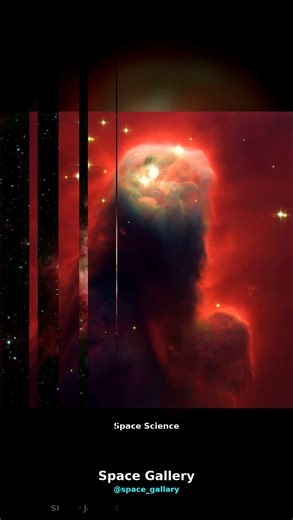 Is this a cosmic wreath? 🌌 Unraveling Barnard 3's secret. #Shorts