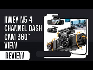 IIWEY 360° Dash Cam for Total Car Coverage? IIWEY N5 4-Channel Review!