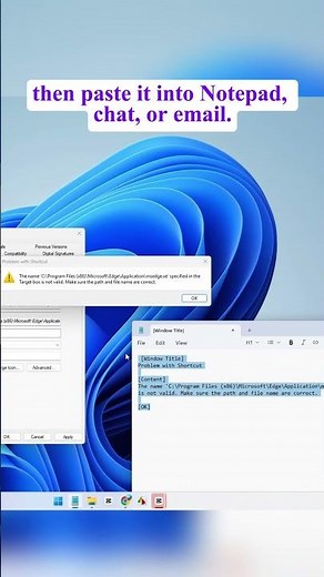 How to Copy Text from Windows 11 Error or Notification Pop-ups?