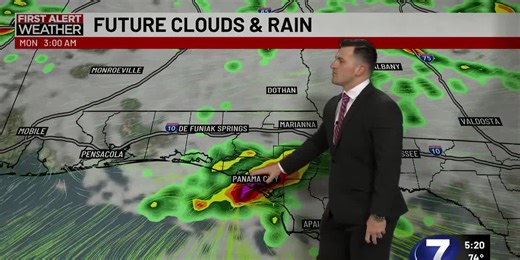 FIRST ALERT: SPC issues a Marginal risk for severe storm activity early Monday morning