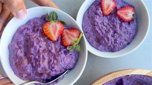 Blueberry yogurt chia pudding — easy & feel-good