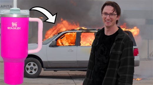 I tested a Stanley mug in a car fire! 🔥