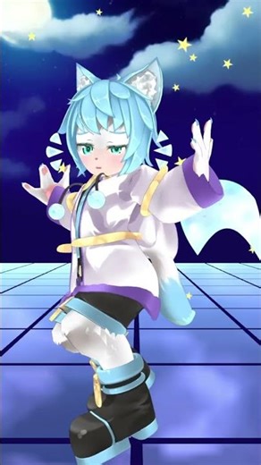 【MMD】MEOVV미야오 ‘HANDS UP’ Kalon75踊ってみた #vtuber #dance #shorts