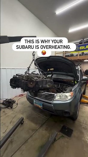 This is why your Subaru is overheating 🥵 #subaru