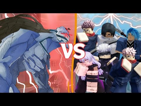 1 MECHAMARU ABSOLUTO CONTRA 19 PESSOAS NO JUJUTSU SHENANIGANS