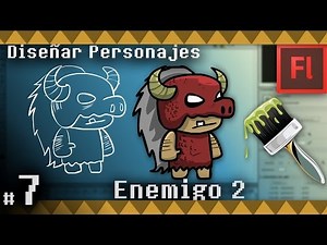 Como hacer personajes en flash : Diseñando personajes desde Cero Enemigos [7]