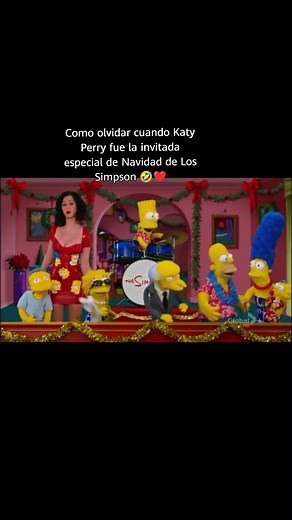 Katy Perry como invitada especial en Los Simpsons