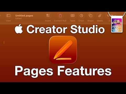 Apple Pages in Creator Studio: What’s Actually New?