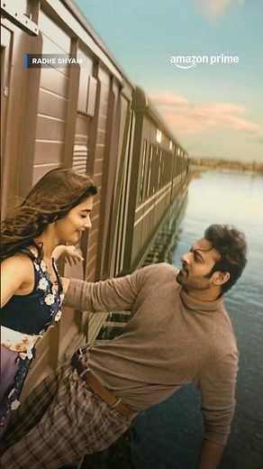 Prabhas and Pooja Hegde Caught in a ROMANTIC Bliss 💙 | Radhe Shyam | #primevideoindia