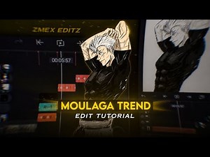 🚀 How to Make Viral Moulaga Anime Edit | Alight Motion Tutorial (Free Pack)