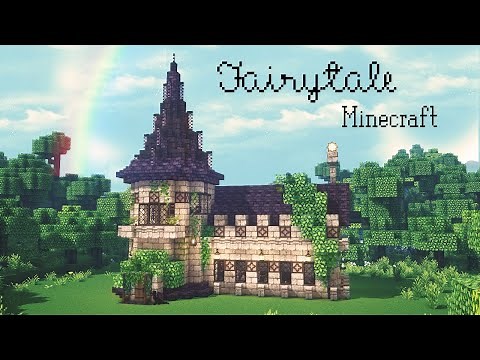 Fairy Castle Speed Build 🌸🏰🌷 Aesthetic Minecraft Fairytale 🌺✨ Mizunos Ghoulcraft CIT Resource Packs