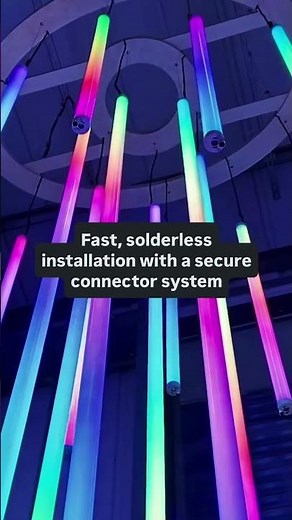 💡 Pixel tube lighting built for events, stages and immersive installations! ⚡️