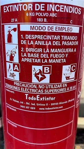 Types of fire extinguishers #extinguishers #safety #protection #home #workshop