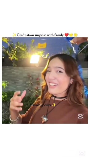 ✨Graduation surprise with family ❤🌟🌟#sistrology #edits