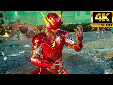 The Flash Death Scene - Suicide Squad Kill The Justice League (2024)