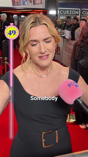 I need to see a Kate Winslet biopic starring Mia Threapleton ASAP!